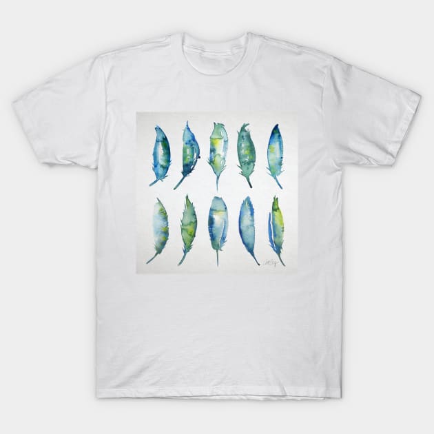 feathers T-Shirt by CatCoq